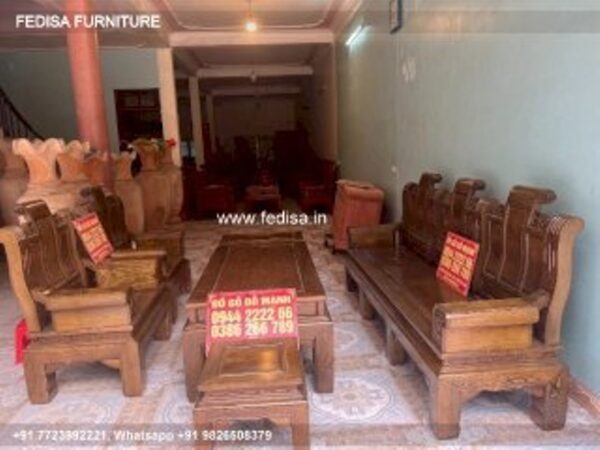 Wooden Sofa Set Wooden Godrej Ka Sofa No-1286 Wooden Setty Set