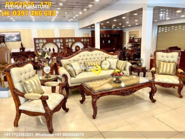 Wooden Sofa Set Wooden Sethi Sofa Set No-1287 Royal Oak Wooden Sofa Set