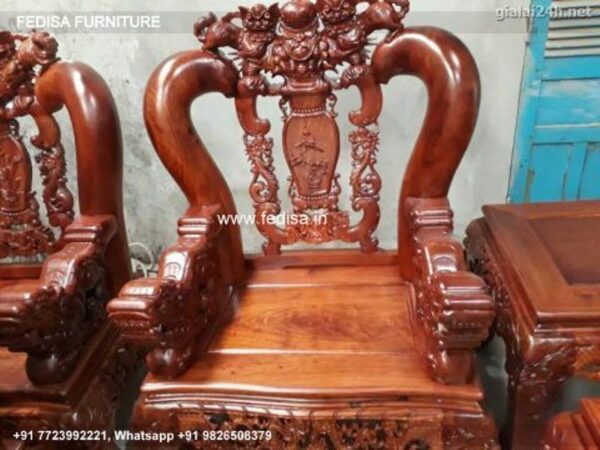 Wooden Sofa Set Wooden L Sofa No-1299 Wooden Setty