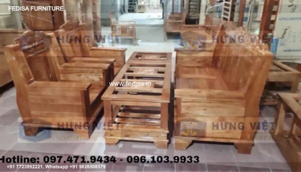 Wooden Sofa Set Wooden Recliner Sofa Set No-1308 Simple Wooden Sofa Set