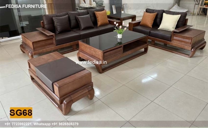 Wooden Sofa Set Wooden Sofa Set For Sale No-1320 3 Seater Wooden Sofa Set