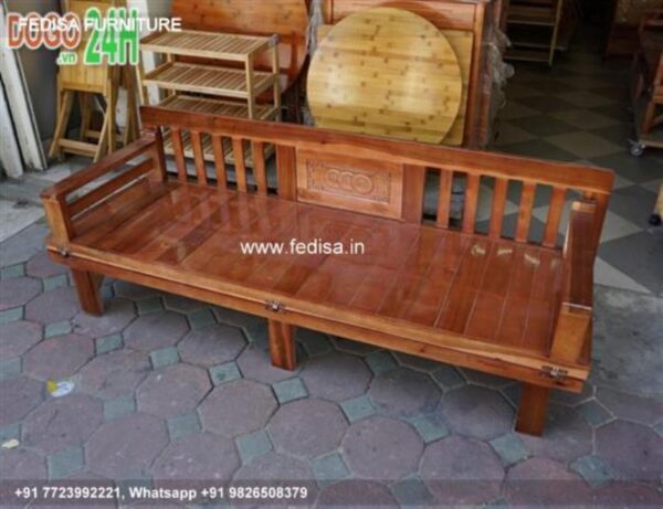 Wooden Sofa Set Wooden L Shaped Lounge No-1355 Wooden Sofa Set