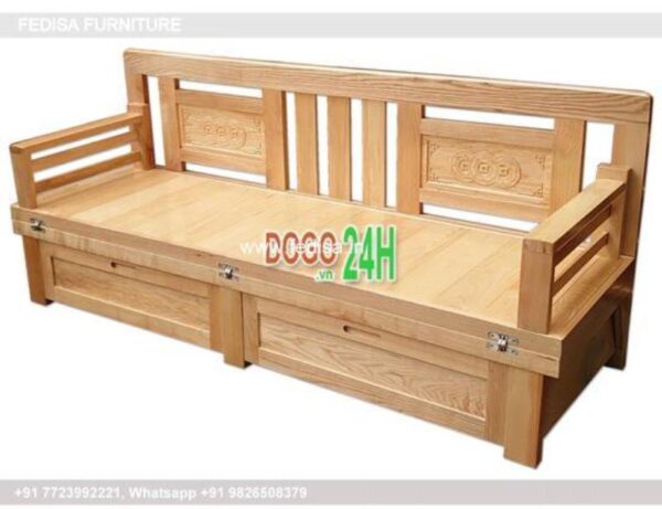 Wooden Sofa Set Wooden 4 Seater Wooden Sofa No-1422 Wooden Corner Sofa