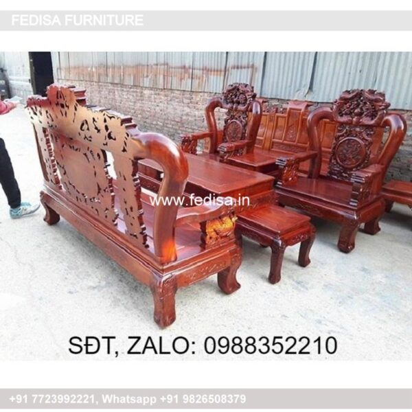 Wooden Sofa Set Wooden 4 2 Sofa No-1424 Wooden Sofa Set Online