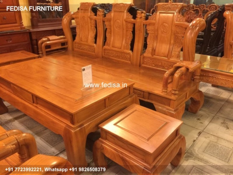 Wooden Sofa Set Wooden Godrej Interio Sofa Set No-1474 L Shape Wooden Sofa Set