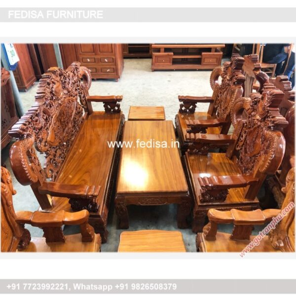 Wooden Sofa Set Wooden Yellow Sofa Set No-1504 Wooden Sofa Set Cushion Price