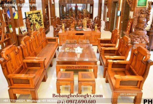 Wooden Sofa Set Wooden Sofa Set Below 10001 No-1536 Royal Oak Wooden Sofa Set