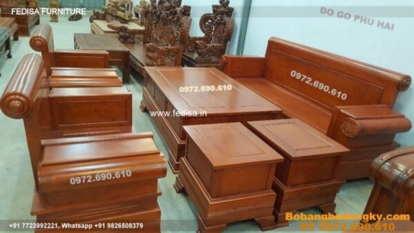 Wooden Sofa Set Wooden U Shape Corner Sofa No-1540 Wooden Sofa Set Low Price