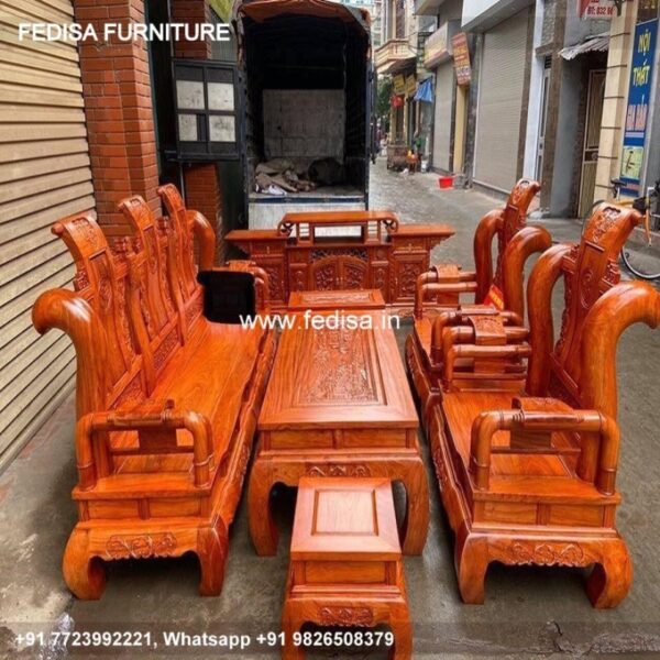 Wooden Sofa Set Wooden Small L Shaped Sectional No-1545 Old Wooden Sofa Set Olx