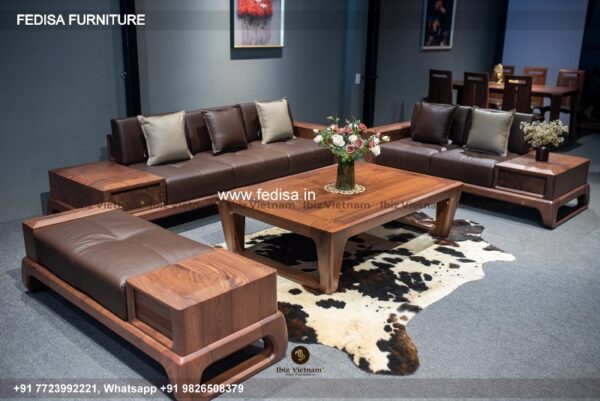 Wooden Sofa Set Wooden Royal Blue Living Room Set No-1550 Wooden Sofa Set