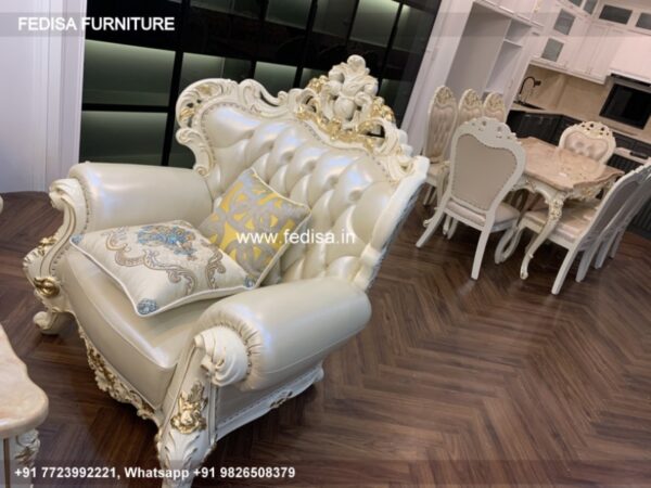 Wooden Sofa Set Wooden C Shape Sofa Set No-1583 Wooden Royal Sofa Set