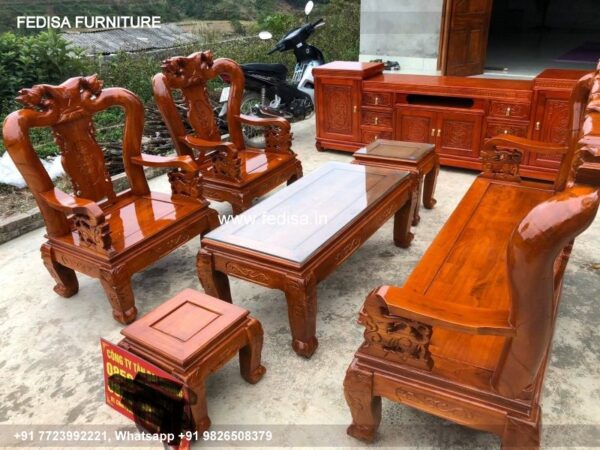 Wooden Sofa Set Wooden Small U Shaped Sofa No-1591 Godrej Wooden Sofa