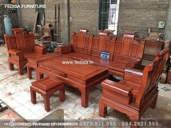 Wooden Sofa Set Wooden White Living Room Furniture Sets No-1620 Wooden Sofa Price