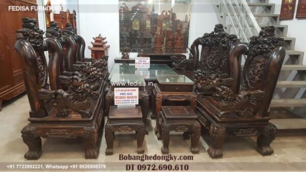 Wooden Sofa Set Wooden 4 Seater Sofa Under 5000 No-1664 Wooden Frame Sofa Set