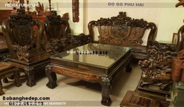 Wooden Sofa Set Wooden Simple Wooden Sofa Set No-1702 33 Seater Wooden Sofa Set
