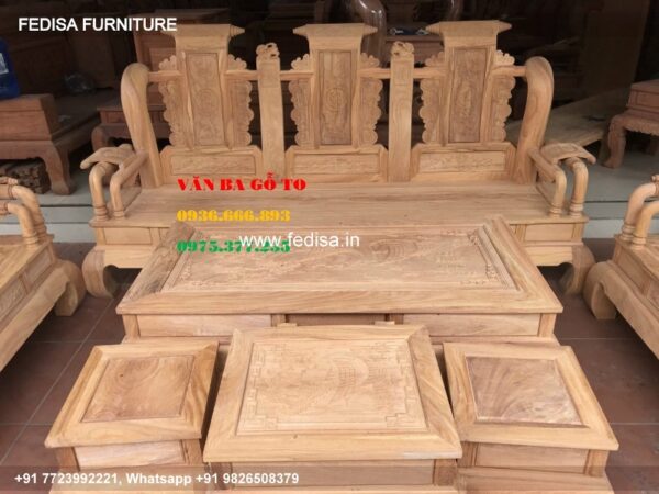 Wooden Sofa Set Wooden Pipe Sofa Set No-1716 Simple Sofa Set Wooden