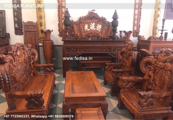 Wooden Sofa Set Wooden Sectional Couch Set No-1721 Godrej Wooden Sofa