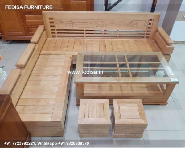 Wooden Sofa Set Wooden 4 Seater Wooden Sofa Set No-1725 Cushion For Wooden Sofa Set