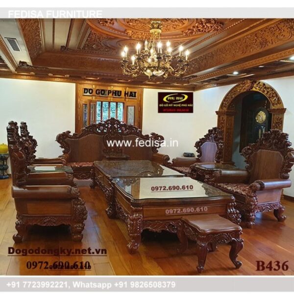 Wooden Sofa Set Wooden Green L Shaped Sofa No-1746 Wooden Sofa Set Price