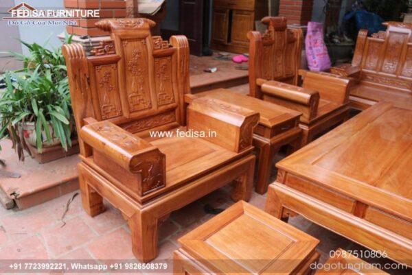 Wooden Sofa Set Wooden Plain Sofa Set No-1789 Wooden Sofa Set Near Me