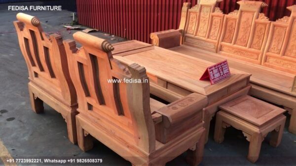Wooden Sofa Set Wooden Cushion Sofa Set Price No-1801 Second Hand Wooden Sofa