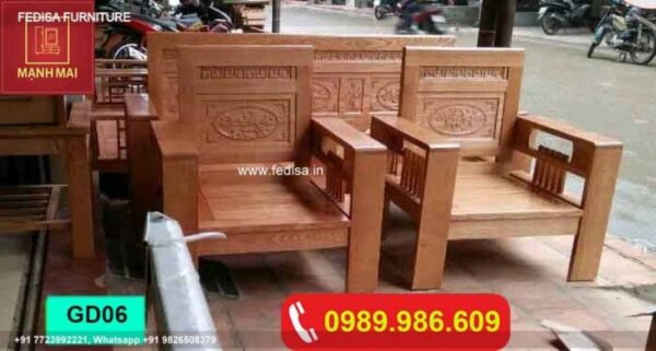 Wooden Sofa Set Wooden Leather Couch Set For Sale No-1841 Sofa Set Price Wooden