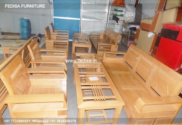 Wooden Sofa Set Wooden Sectional And Recliner Set No-1858 Wooden Sofa Set Price Below 20009