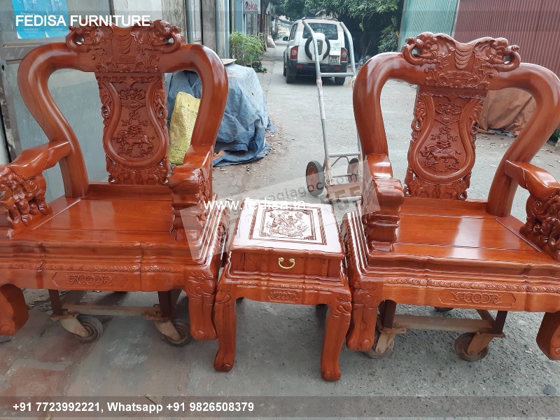 Wooden Sofa Set Led Wooden Sofa Set No-1987 Maharaja Wooden Sofa Set