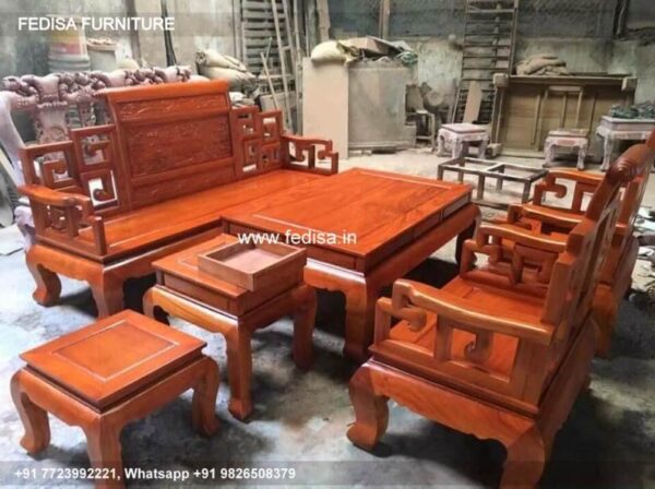 Wooden Sofa Set Wooden Sofa Set For Small Drawing Room No-1999 Luxury Wooden Sofa Set