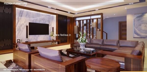 Wooden Sofa Set Wooden Couch Affordable Set No-2052 Maharaja Wooden Sofa Set