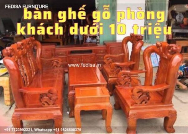 Wooden Sofa Set Wooden 9 Seater L Shape Sofa No-2096 Wooden Carved Sofa Set