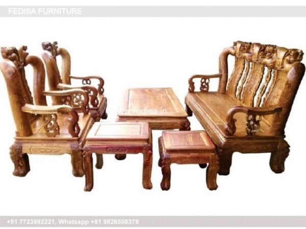 Wooden Sofa Set Wooden Winchester Sofa Set No-2155 17 Seater Wooden Sofa Below 10000