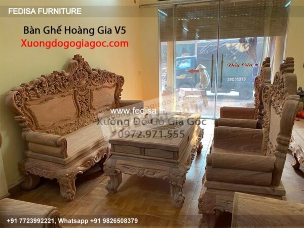 Wooden Sofa Set Wooden L Shaped Sofa Recliner No-2300 Best Wooden Sofa