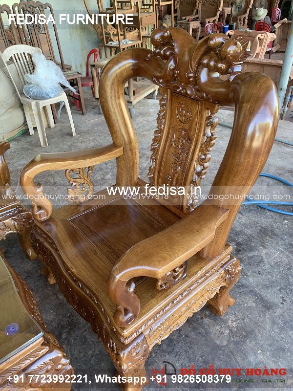 Wooden Sofa Set Wooden Bamboo Cane Sofa Set No-2364 Modern Wooden Sofa Set