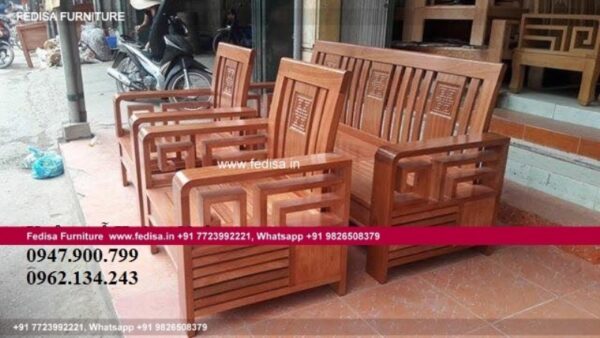 Wooden Sofa Set Wooden U Type Sofa Set No-2432 Antique Wooden Sofa Set