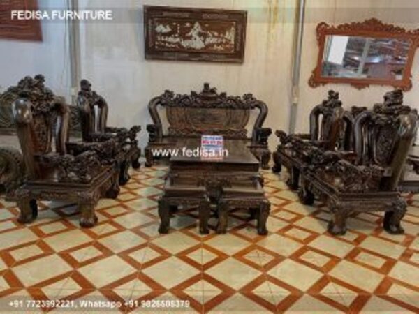Wooden Sofa Set Wooden Champagne Sofa Set No-2527 Wooden Corner Sofa