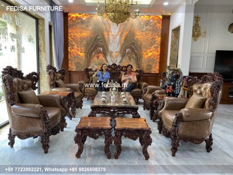 Wooden Sofa Set Wooden Cheap L Shaped Couch No-2714 Wooden Sofa Price