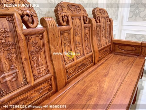 Wooden Sofa Set Wooden Evok Sofa Set No-2801 Wooden Street Sofa Set