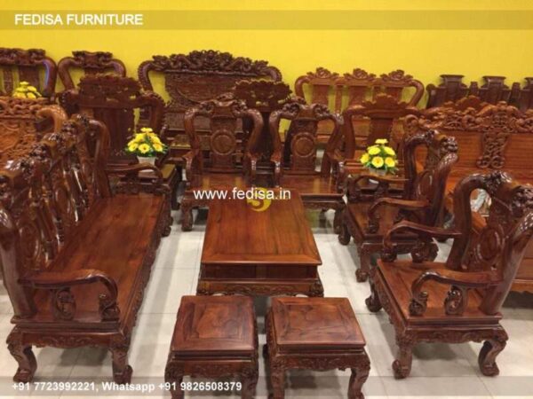 Wooden Sofa Set Wooden Wooden Setty No-2822 Wooden Sofa Set Price Below 20005