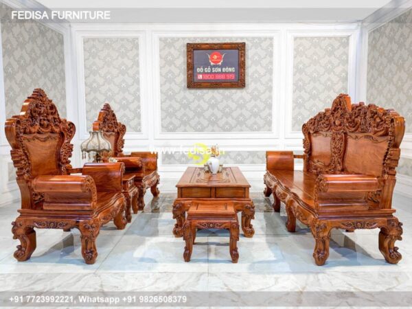 Wooden Sofa Set Wooden Two Piece Sofa Set No-2904 Wooden Sofa Set