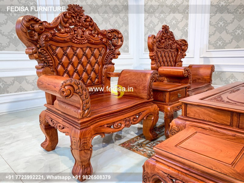 Wooden Sofa Set Wooden L Shaped Reclining Sectional No-2908 Wooden Sofa Set Online