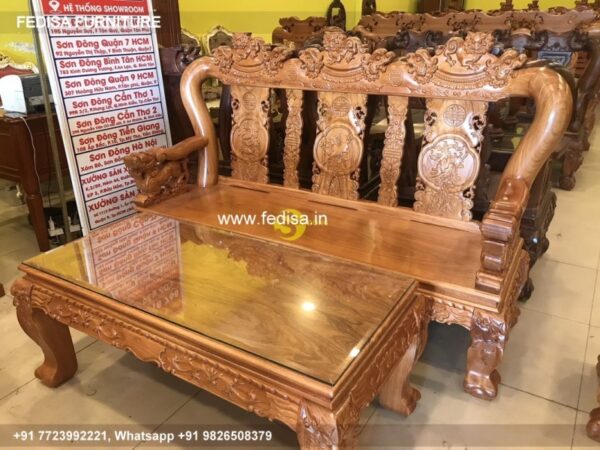 Wooden Sofa Set Wooden New Sofa Set 10002 No-2925 31 Seater Wooden Sofa Set