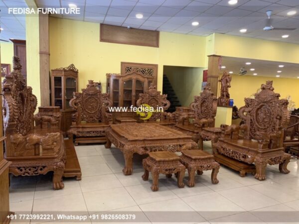 Wooden Sofa Set Wooden Farnichar Sofa Set No-2945 Godrej Wooden Sofa