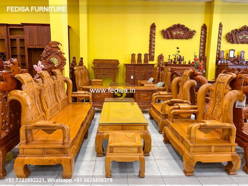 Wooden Sofa Set Wooden Modern Leather Sofa Set No-2954 Wooden Setty Set