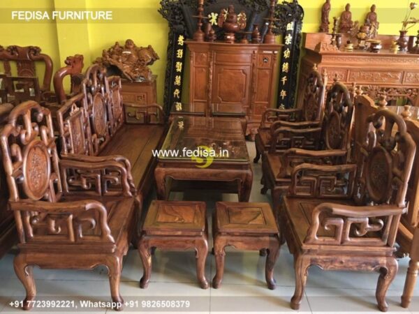 Wooden Sofa Set Wooden 4 Seater Sofa Under 10000 No-2973 Wooden Sofa Set Online