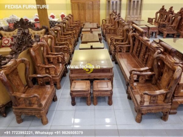Wooden Sofa Set Wooden Leather Living Room Sets On Sale No-2985 Wooden Corner Sofa Set