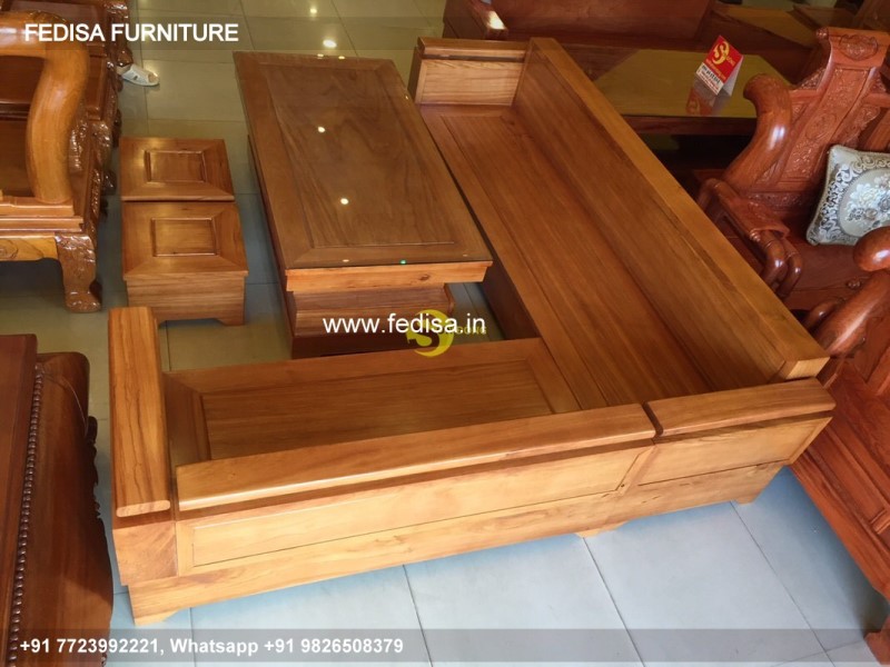 Wooden Sofa Set Wooden Lakdi Sofa Set No-2987 Simple Wooden Sofa Set
