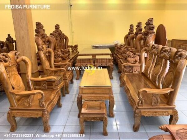 Wooden Sofa Set Wooden Black Living Room Furniture Sets No-3022 Black Wooden Sofa Set