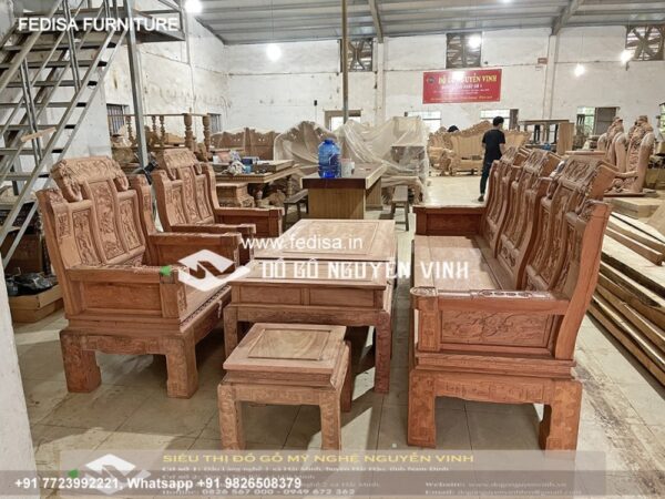 Wooden Sofa Set Wooden Green L Shaped Sofa No-3035 Wooden Sofa Set Price