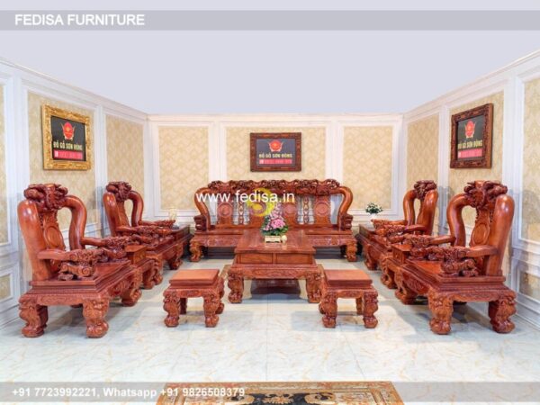 Wooden Sofa Set Wooden Setty For Drawing Room No-3111 Wooden Sofa Online